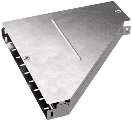 Переходник левый для лотка с крышкой Промрукав Стандарт 500х150х50 фото Переходник левый для лотка с крышкой Промрукав Стандарт 500х150х50 картинка